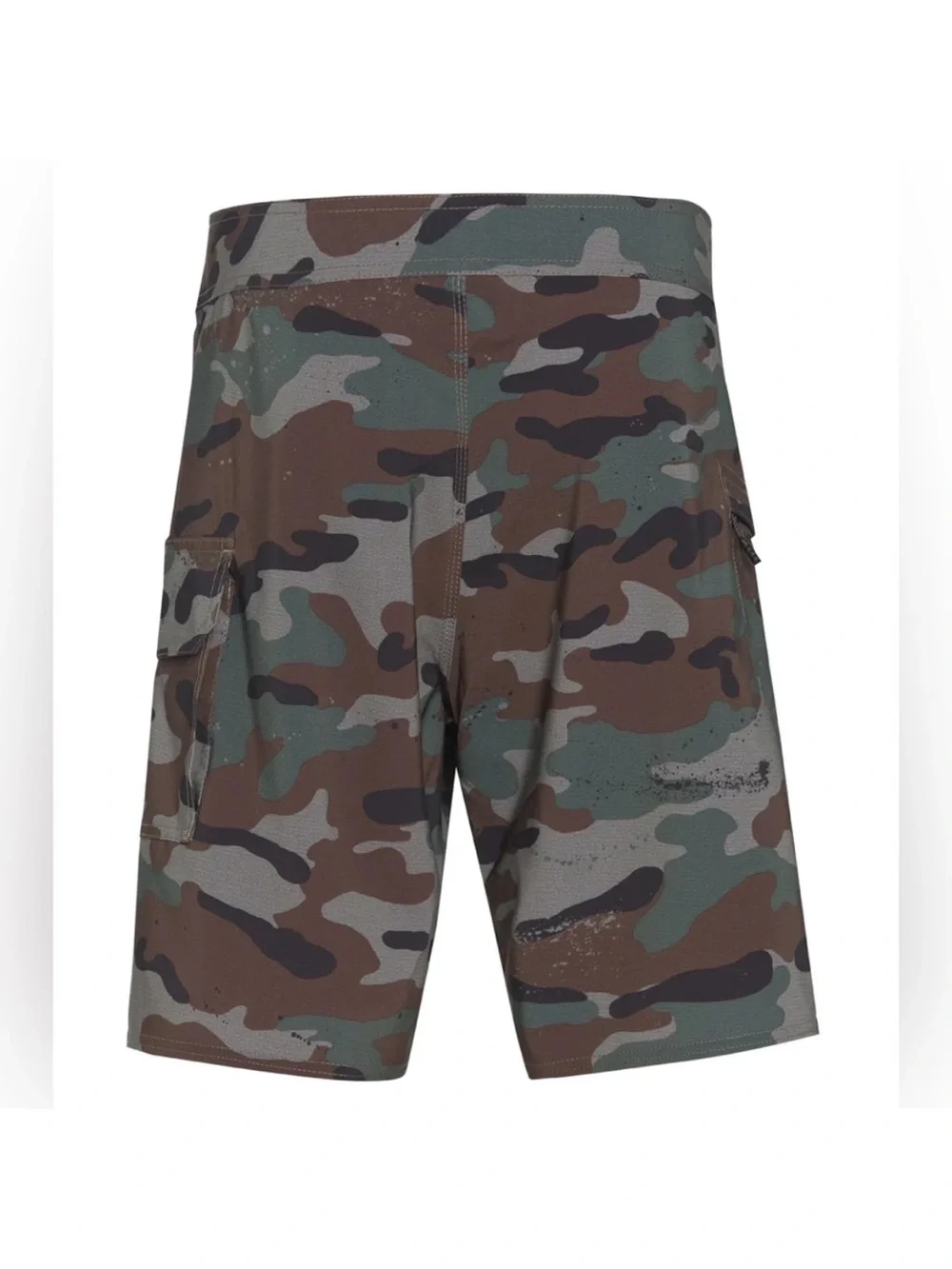 Volcom 28 Board Shorts Camo in Army Green Combo Boardshorts 20” length NWT